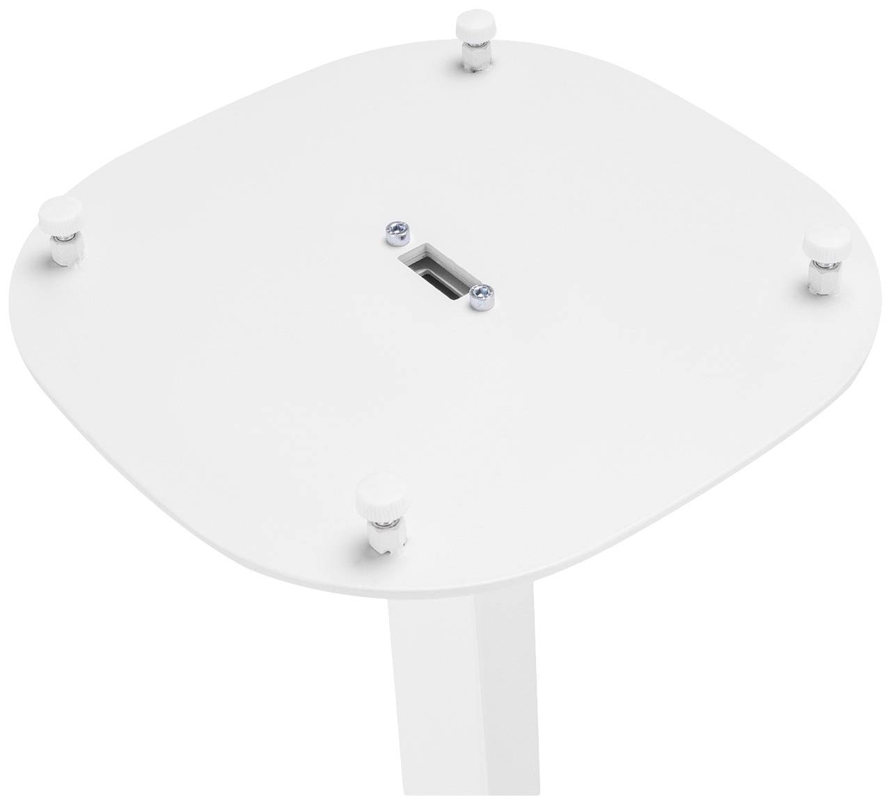 My Wall HS 24 WL Lautsprecher-Ständer Ausziehbar, Bodenständer, Höhenverstellbar Weiß 2St.