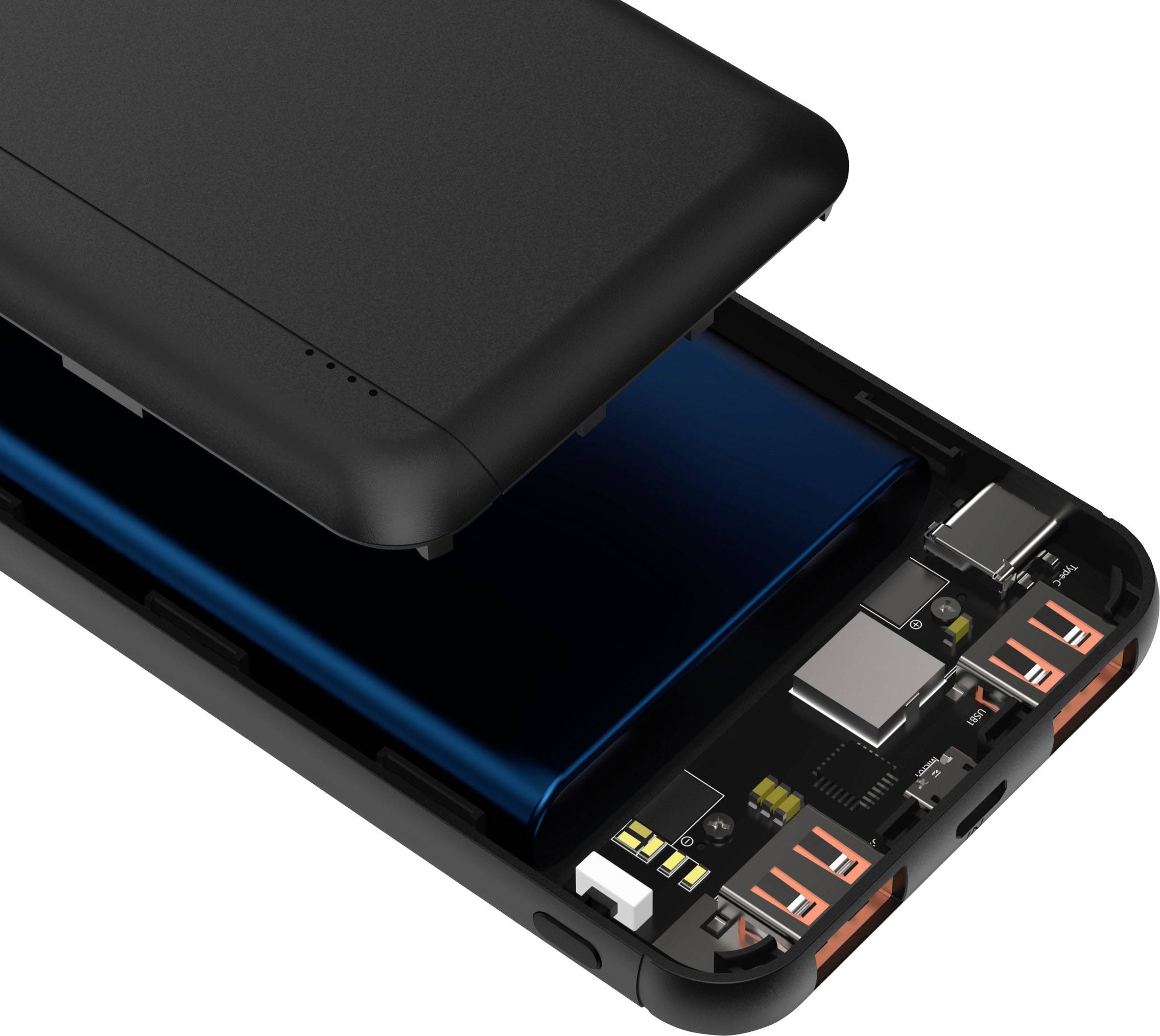 Ansmann PB320PD Powerbank 10000 mAh USB PD Li-Ion USB-A, USB-C® Schwarz