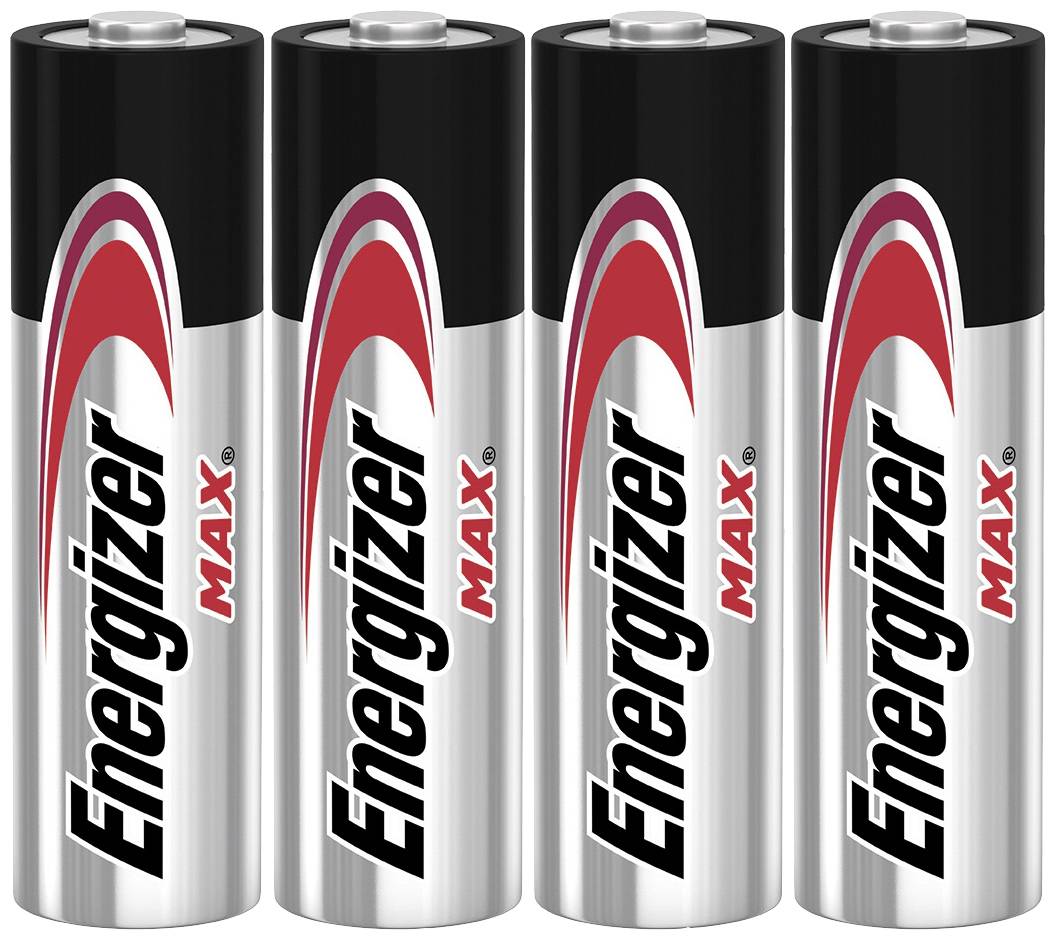 Energizer Max Mignon (AA)-Batterie Alkali-Mangan 1.5V 4St.
