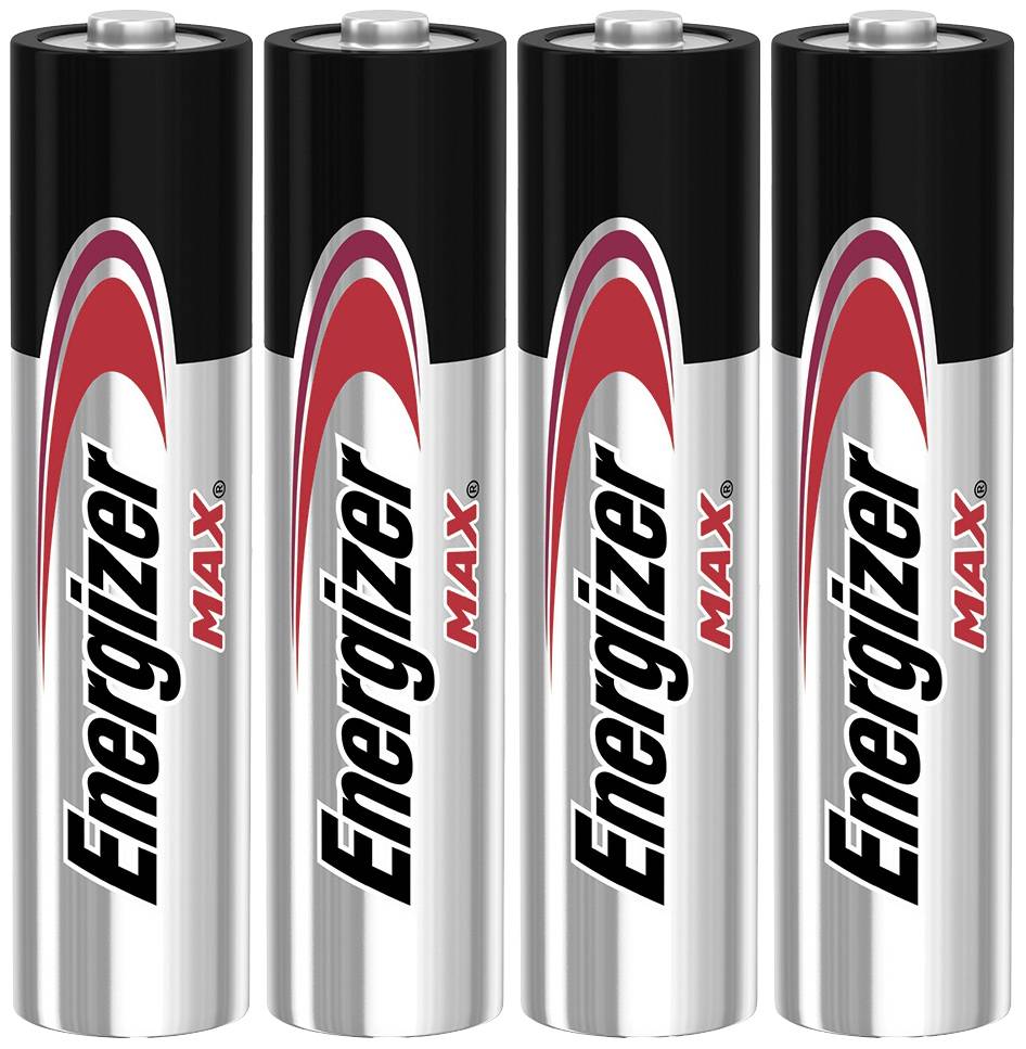 Energizer Max Micro (AAA)-Batterie Alkali-Mangan 1.5V 4St.