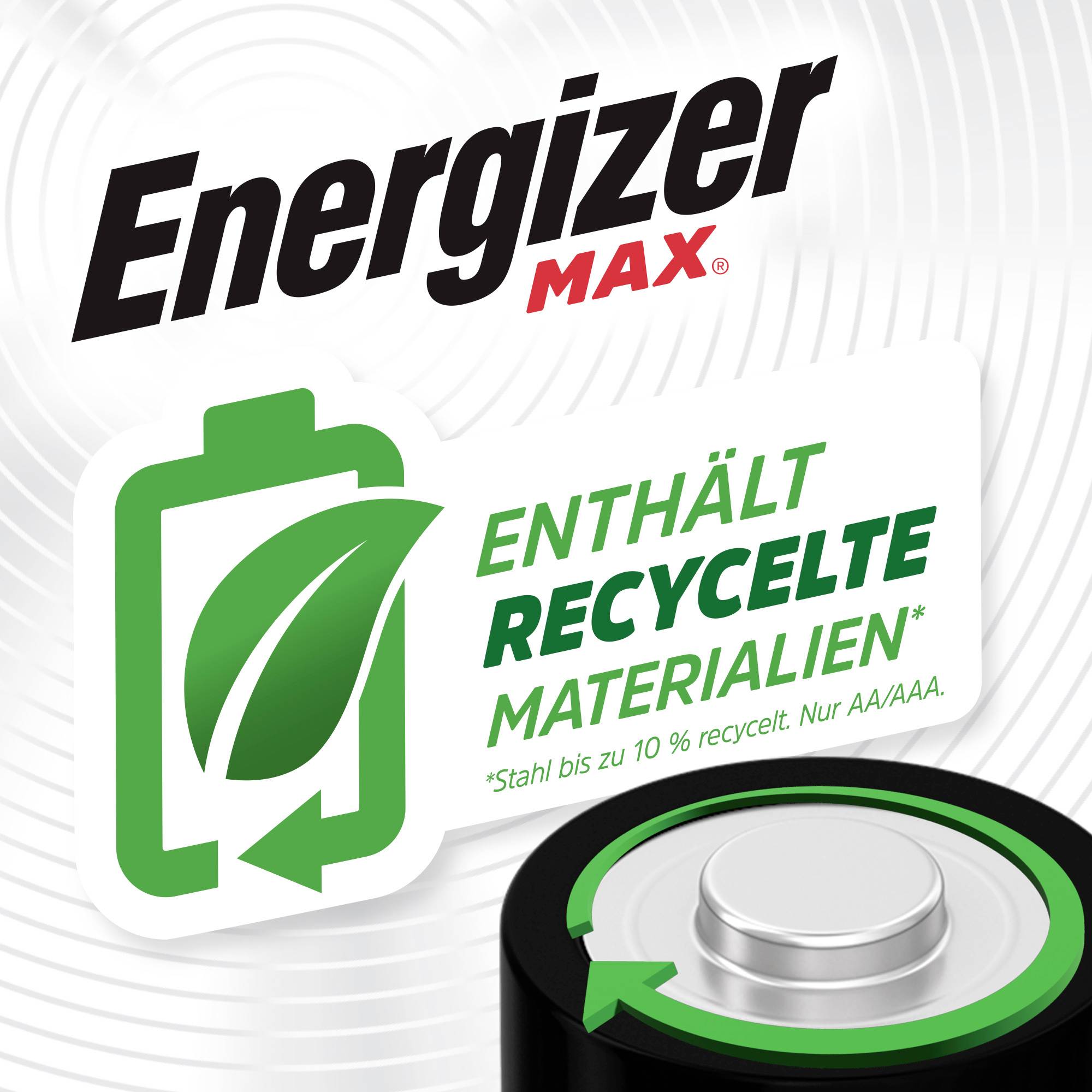 Energizer Max Micro (AAA)-Batterie Alkali-Mangan 1.5 V 6 St.