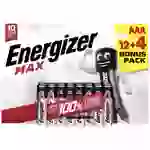 Energizer Max Micro (AAA)-Batterie Alkali-Mangan 1.5V 16St. Energizer Max Micro (AAA)-Batterie Alkali-Mangan 1.5V 16St.