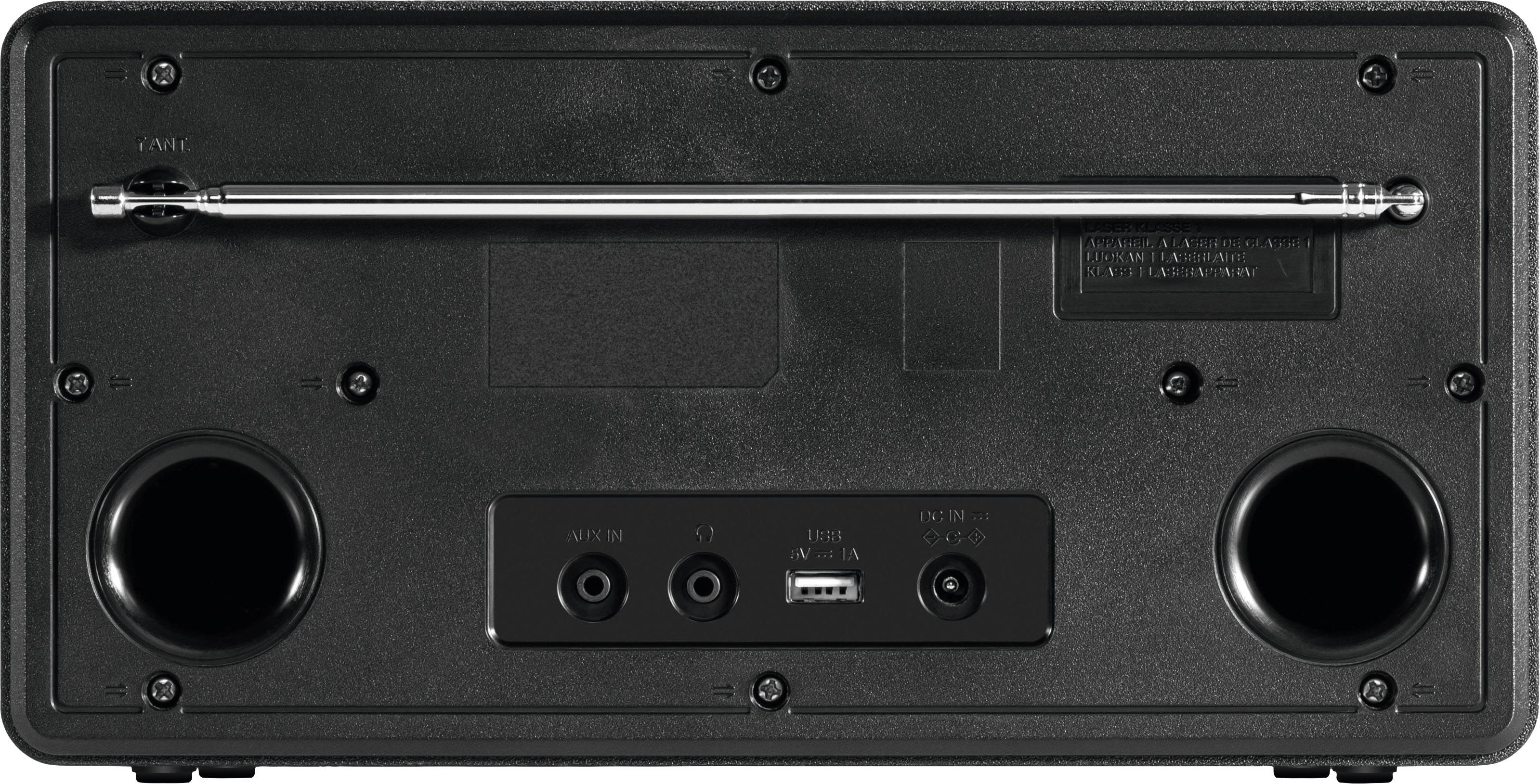 TechniSat DIGITRADIO 570 Internet CD-Radio DAB+, Internet, FM DAB+, CD, USB, Internetradio Schwarz