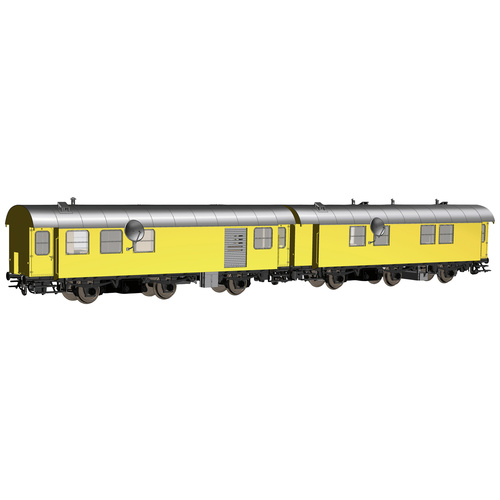 Piko H0 55918 H0 XP-2er Set Wohn-/Werkstattwg. 3yg Bahnbau der DB-AG
