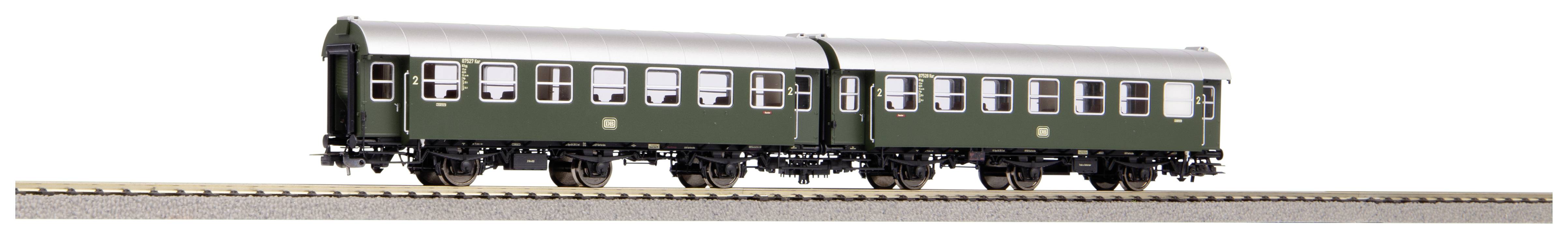 Piko H0 58241 H0 2er-Set Umbauwagen B3yg + B3yg der DB B3yg + B3yg