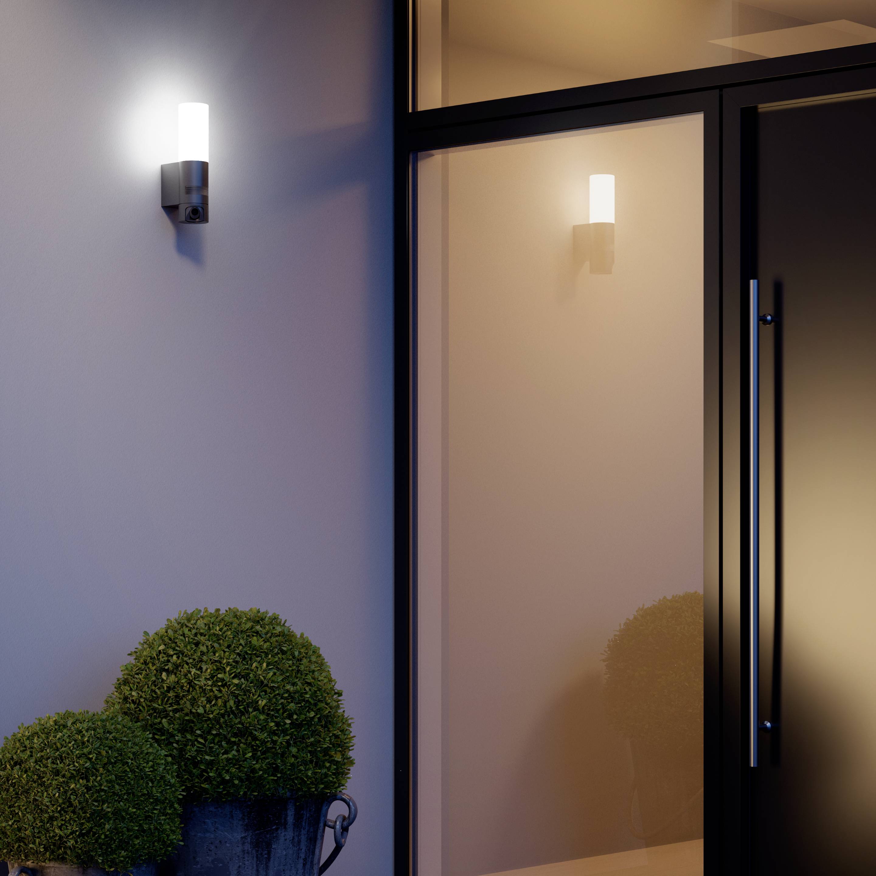 Steinel L 620 CAM S ANT 065829 Außenwandleuchte mit Bewegungsmelder 14.1 W Anthrazit