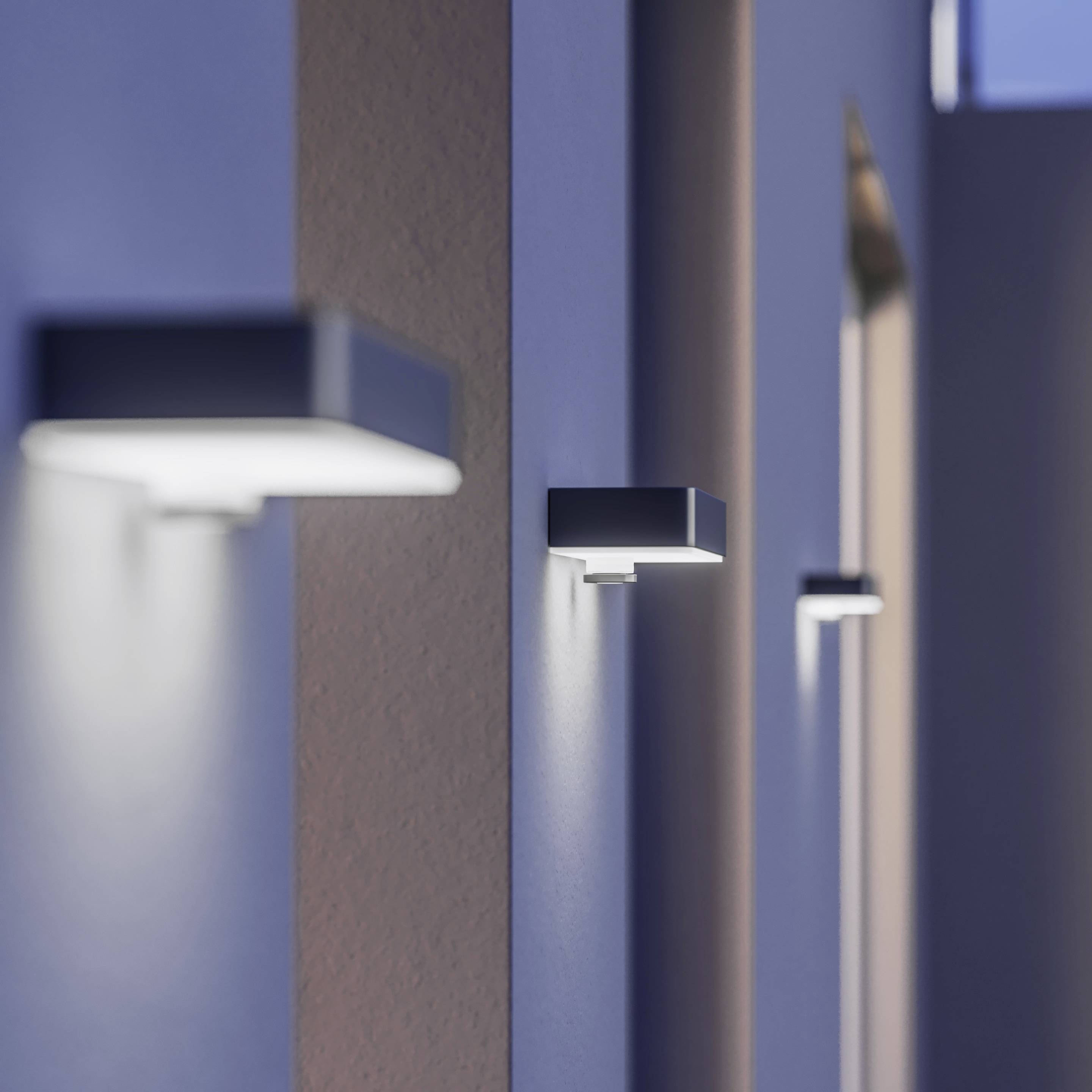 Steinel 052959 XSOLAR SOL-O S ANT Solar-Außenwandleuchte mit Bewegungsmelder LED ohne 1.5 W Anthraz