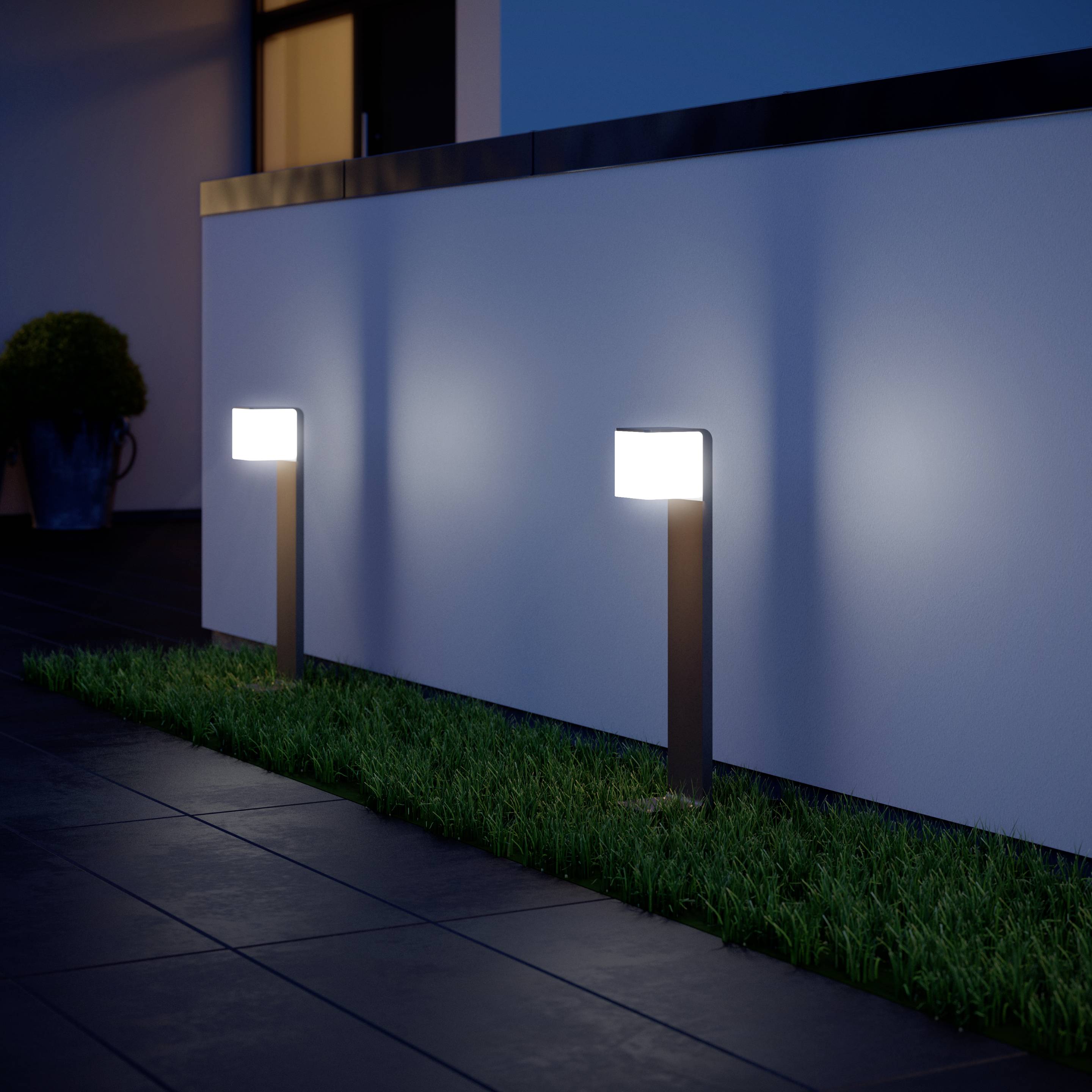 Steinel 079284 GL 80 MC ANT EU Außenstandleuchte 9.1W Anthrazit