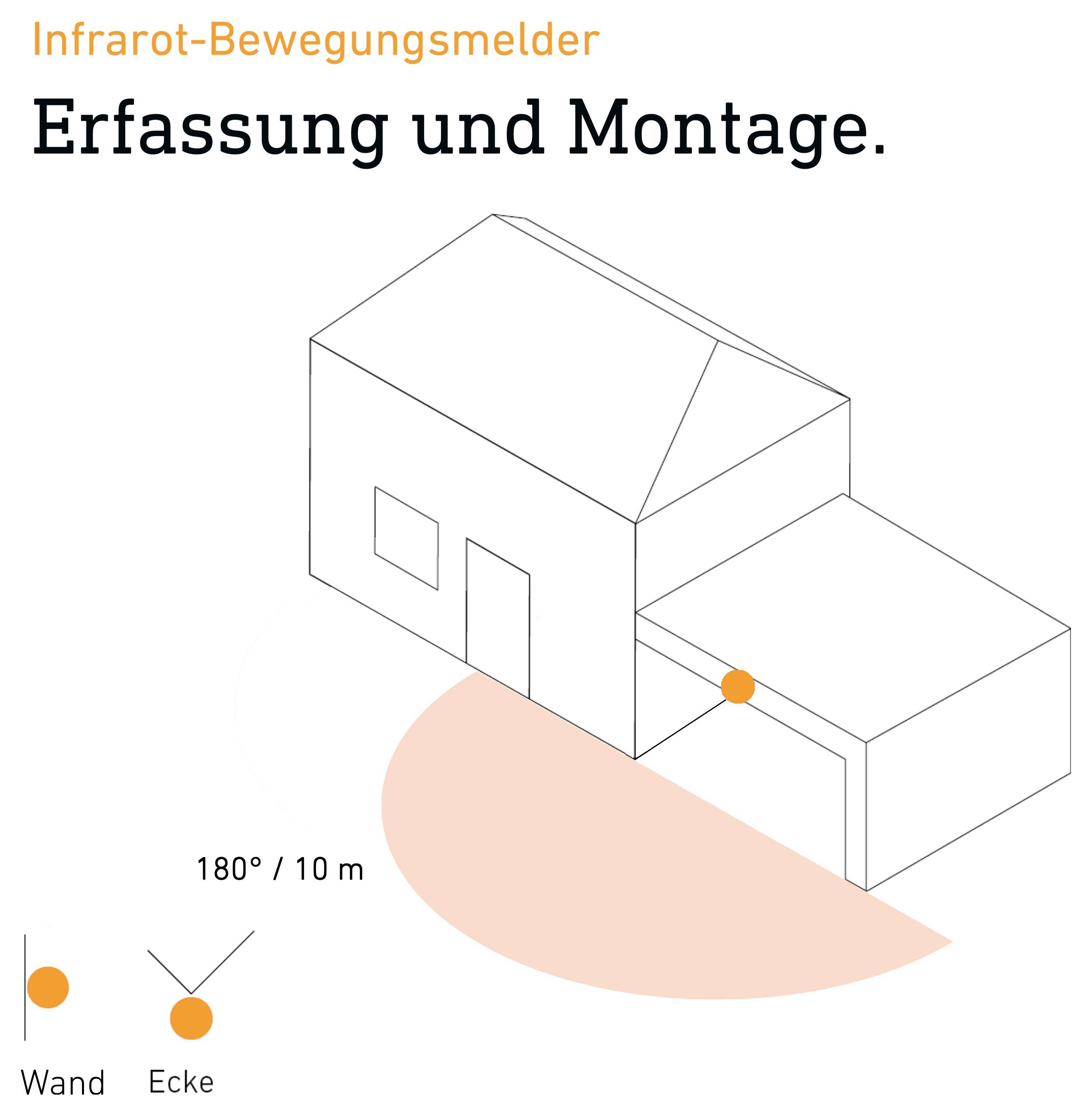 Steinel XLED home 2 XL S graphit 030056 LED-Außenstrahler mit Bewegungsmelder EEK: E (A - G) 19.3 W