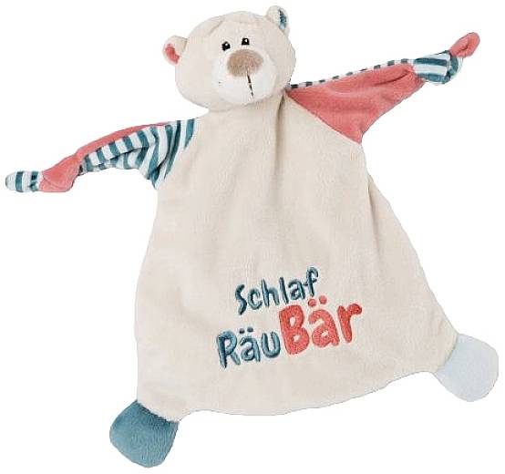 NICI Schmusetuch Bär Schlaf RäuBär 46732