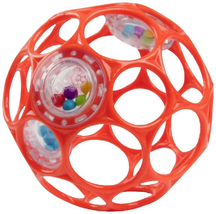 Vedes Oball Rattle 10cm - Rot OB-11487