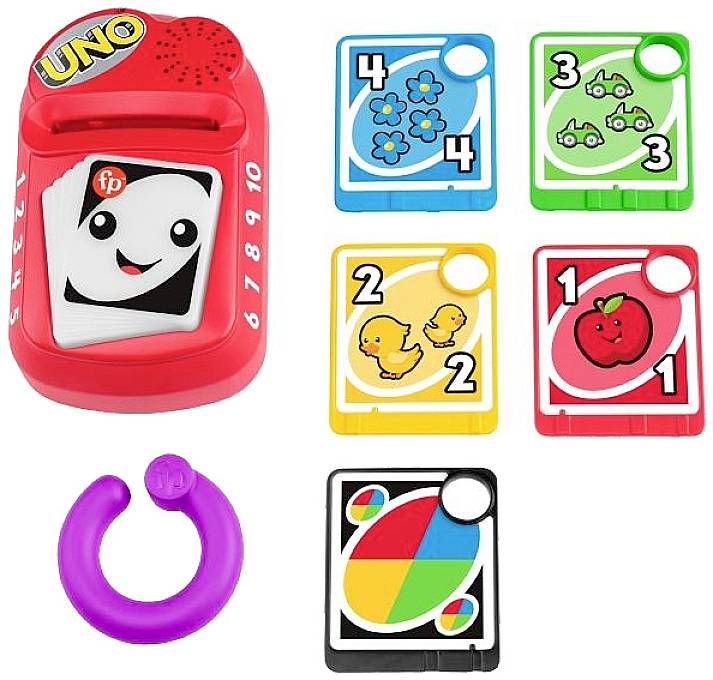 Mattel FP Lernspaß Baby UNO Spielzeug (D/E) HHG91