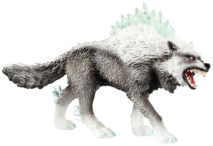 Schleich Schleich® Eldrador 42452 Schneewolf 42452, 1x -04059433467788