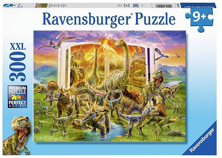 Ravensburger Ravensburger 12905 Puzzle Lexikon aus der Urzeit 300 Teile 12905