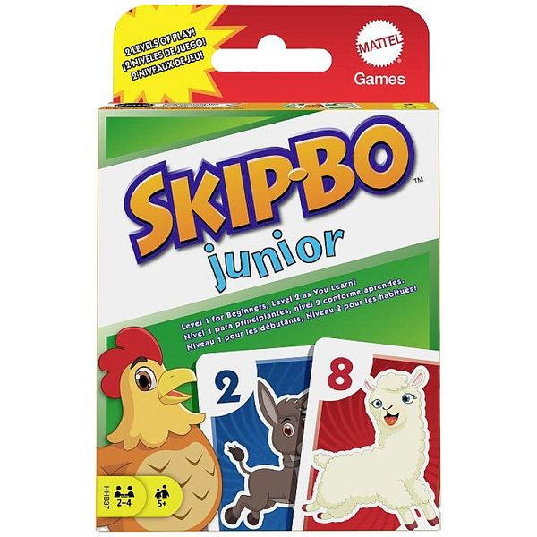 Mattel HHB37 Skip-Bo Junior