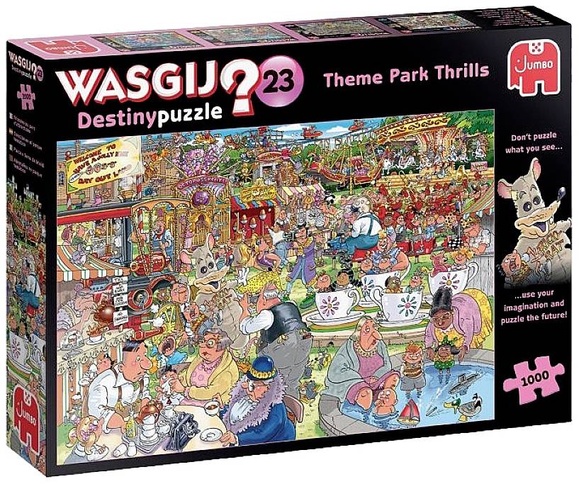 Wasgij Destiny 23 - Theme Park Thrills 25005 Jumbo 25005 Wasgij Destiny 23 - Theme Park Thrills! - 1000 Teile 1 St.
