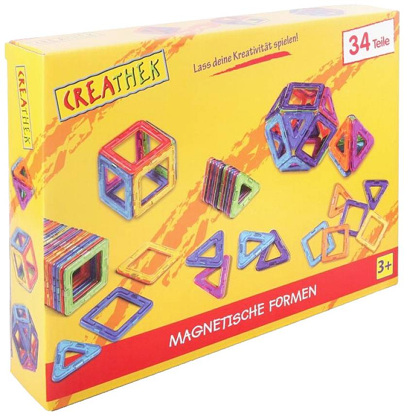 Vedes Creathek Magnetische Formen, 34 Stück 0063016501