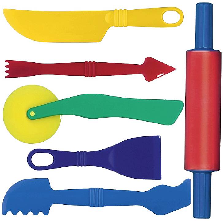 Vedes Country Life Knetwerkzeug 6er Set