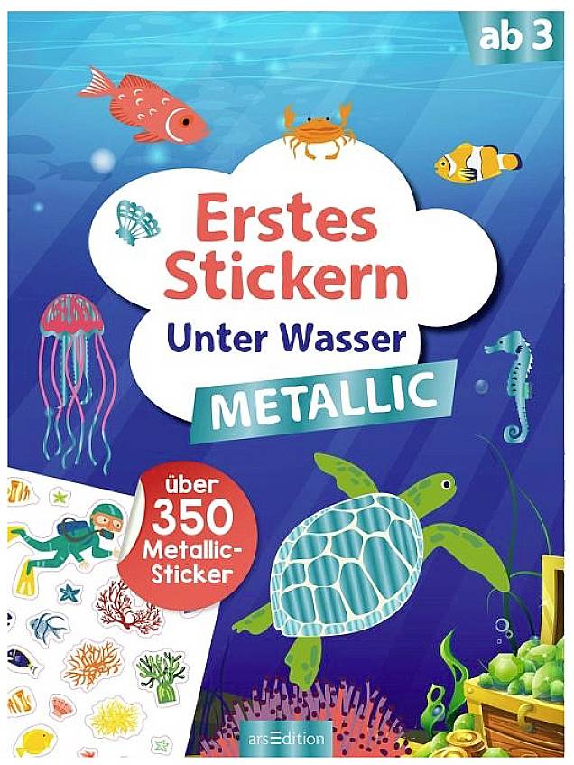 Erstes Stickern Metallic ? Unter Wasser