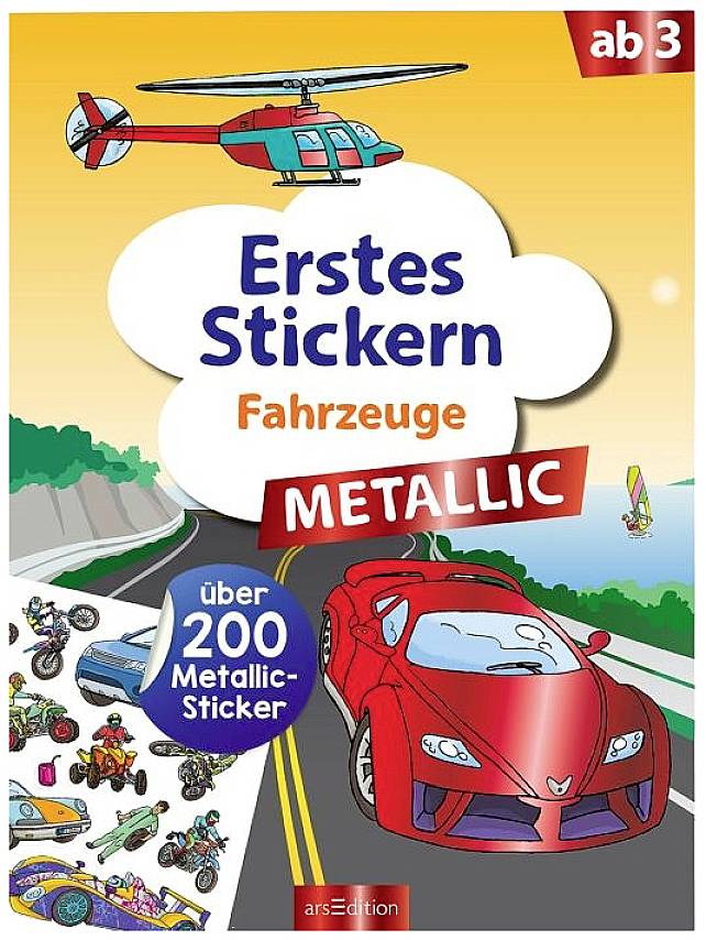 Erstes Stickern Metallic ? Fahrzeuge
