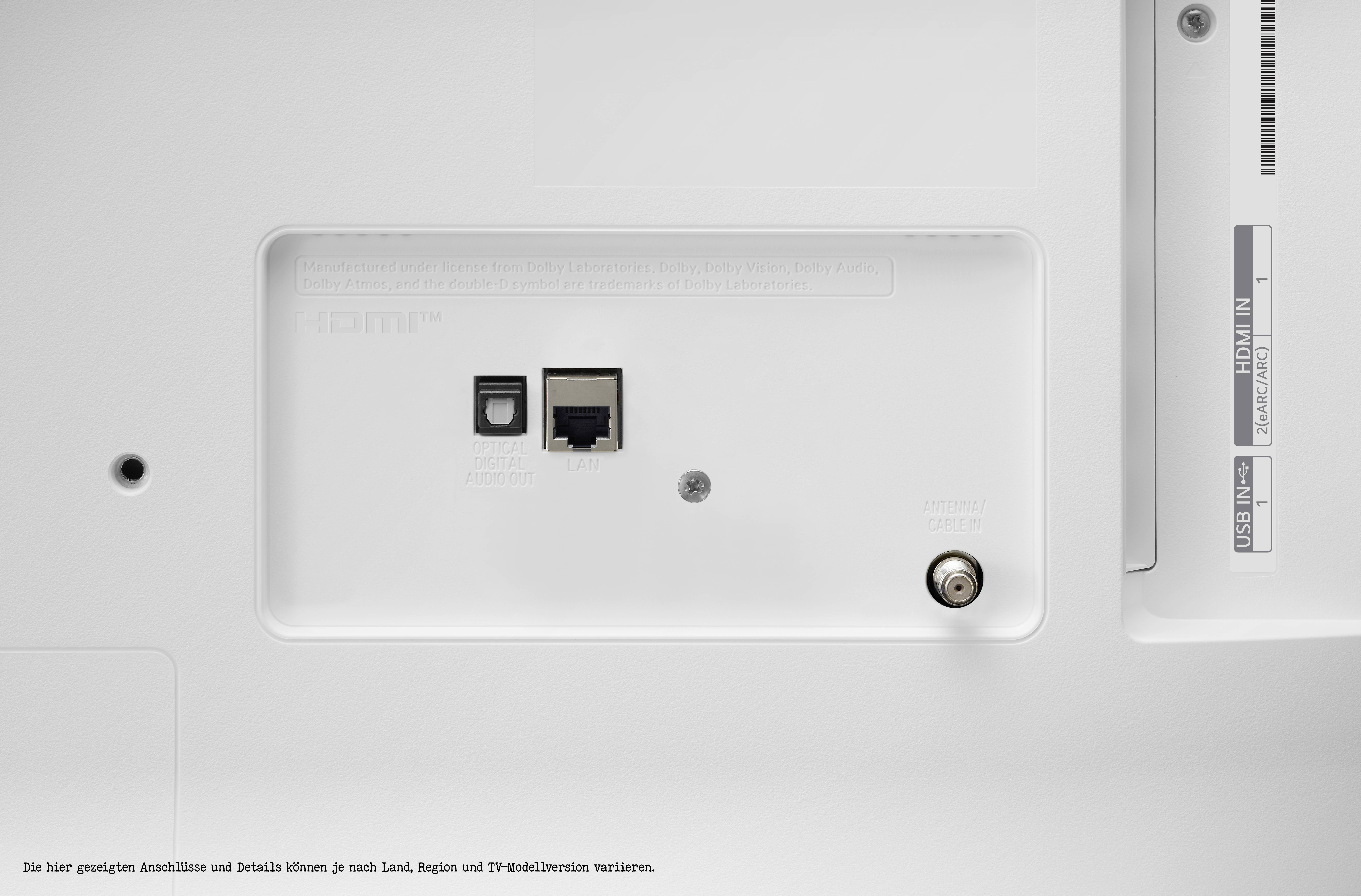 LG Electronics 43UQ76909LE.AEUD LED-TV 109cm 43 Zoll EEK G (A - G) DVB-C, DVB-S2, DVB-T2, UHD, Smart TV, WLAN, PVR ready, CI+ Weiß