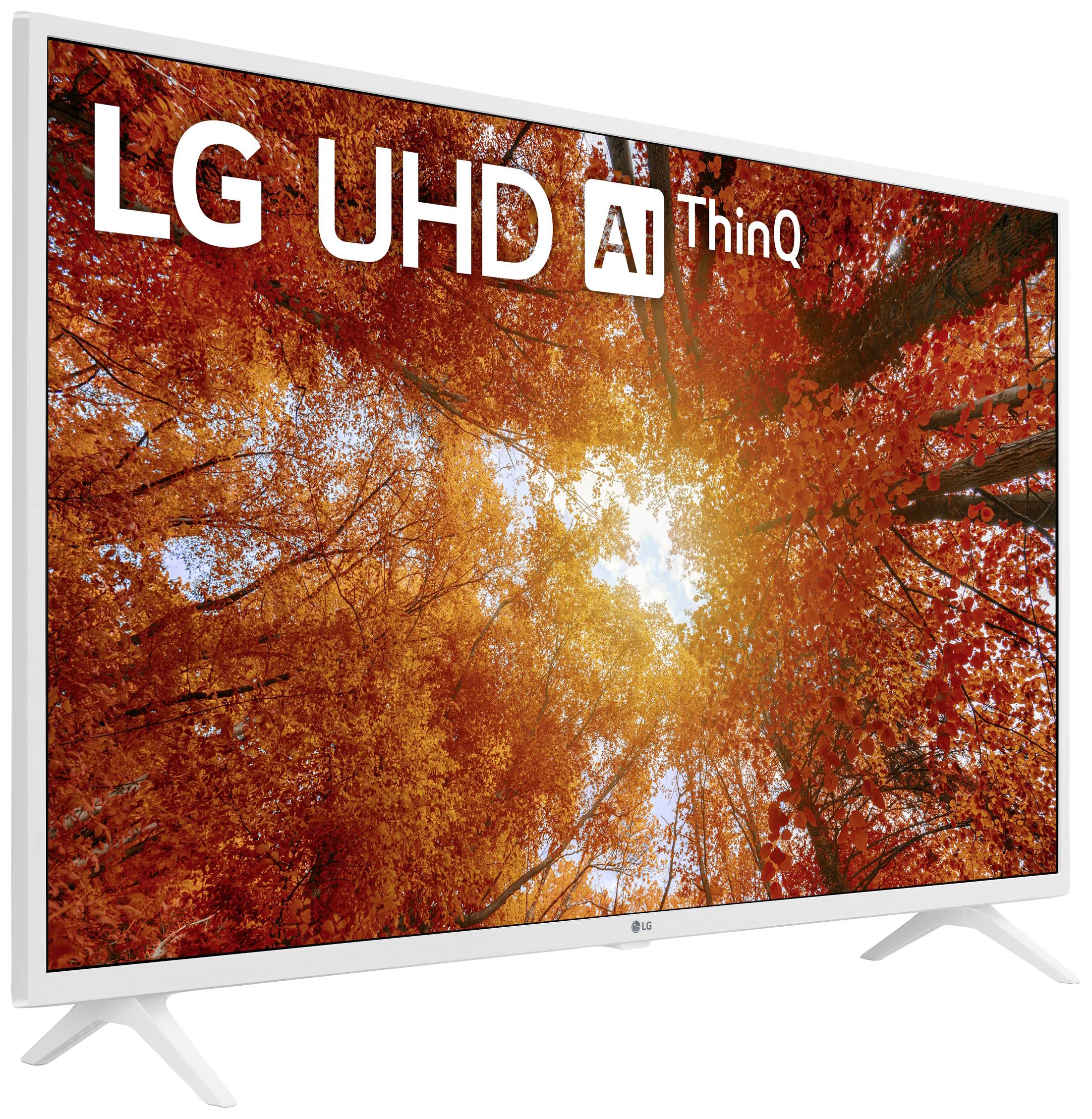 LG Electronics 43UQ76909LE.AEUD LED-TV 109cm 43 Zoll EEK G (A - G) DVB-C, DVB-S2, DVB-T2, UHD, Smart TV, WLAN, PVR ready, CI+ Weiß