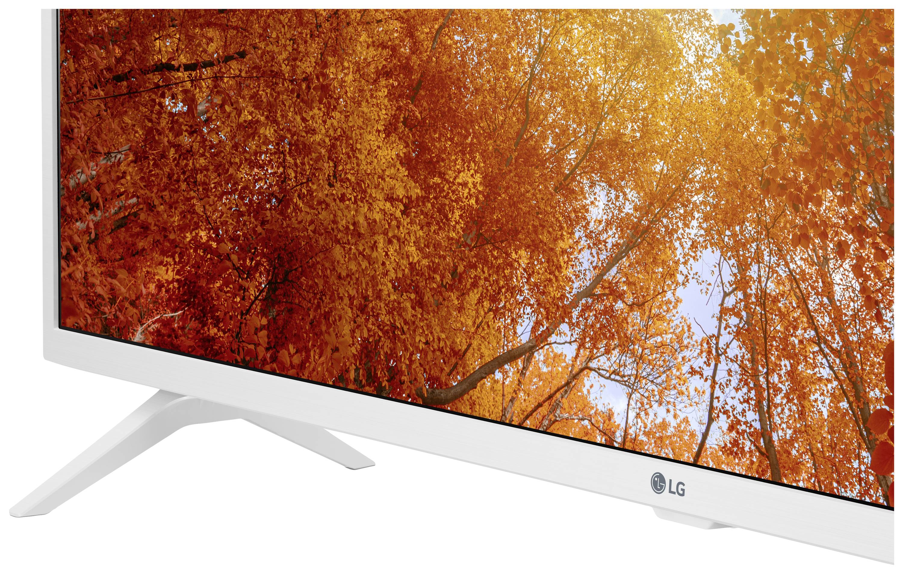 LG Electronics 43UQ76909LE.AEUD LED-TV 109cm 43 Zoll EEK G (A - G) DVB-C, DVB-S2, DVB-T2, UHD, Smart TV, WLAN, PVR ready, CI+ Weiß