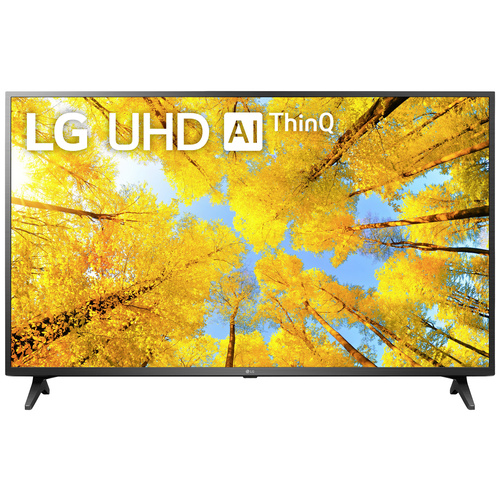 LG Electronics 43UQ75009LF.AEUD LED-TV 109cm 43 Zoll EEK G (A - G) DVB-C, DVB-S2, DVB-T2, UHD, Smart TV, WLAN, CI+