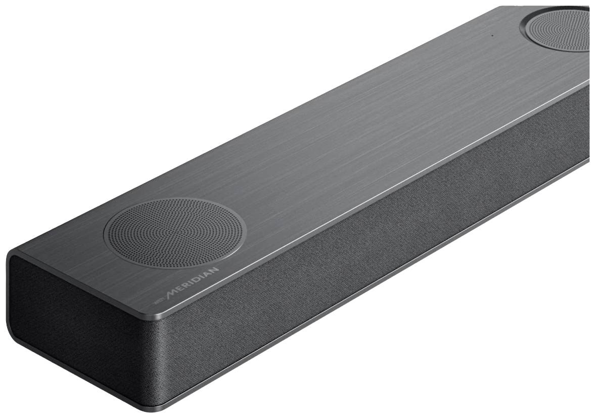 LG Electronics DS80QY.DDEULLK Soundbar Schwarz inkl. kabellosem Subwoofer, Dolby Atmos®, WLAN, Bluetooth®, USB
