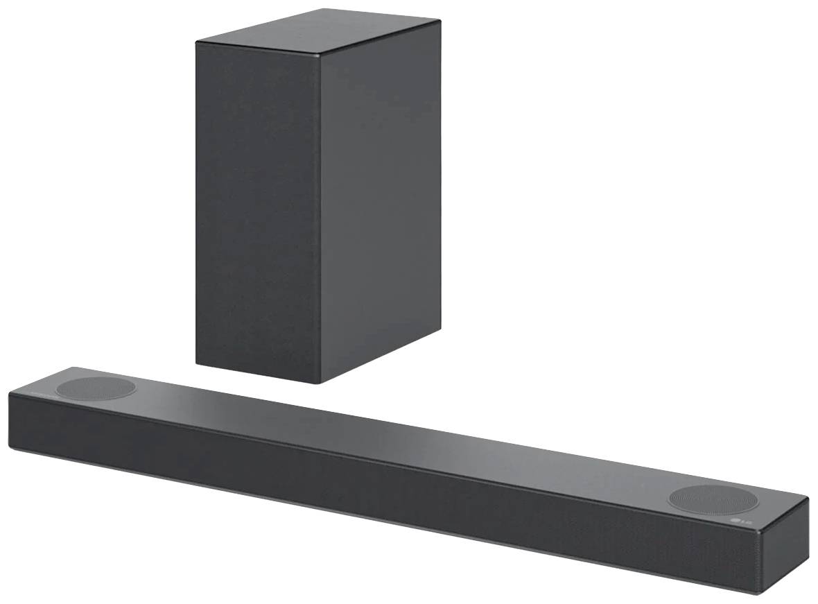LG Electronics DS75Q.DDEULLK Soundbar Dunkelgrau inkl. kabellosem Subwoofer, WLAN, Bluetooth®, USB