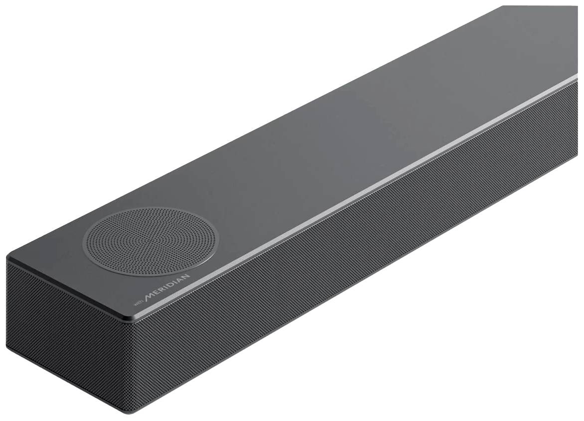 LG Electronics DS75Q.DDEULLK Soundbar Dunkelgrau inkl. kabellosem Subwoofer, WLAN, Bluetooth®, USB