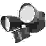 Lutec SHRIMP + PIR 7622222012 LED-Außenwandleuchte mit Bewegungsmelder LED LED 23.5W Schwarz