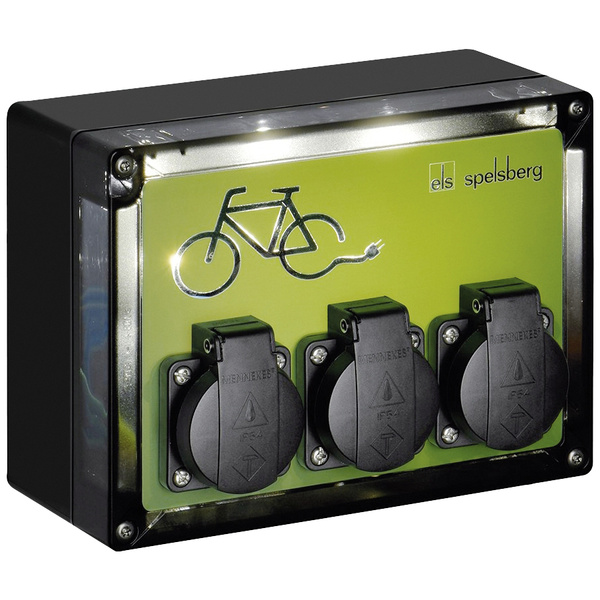 Spelsberg TG BCS 3 BE/FR LED Chargeur pour batterie de vélo électrique