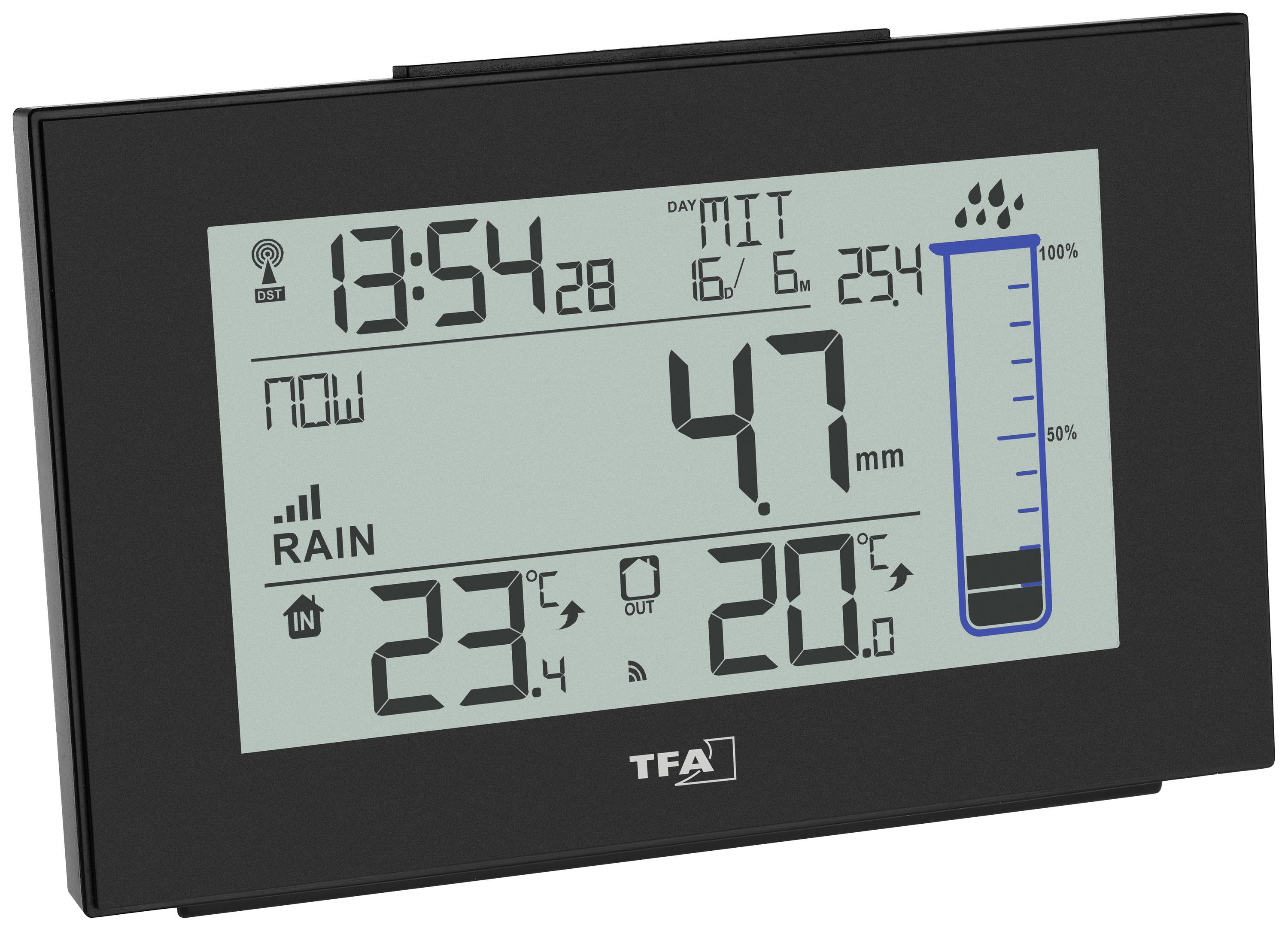 TFA Dostmann 47.3006.01 Funk-Regenmesser