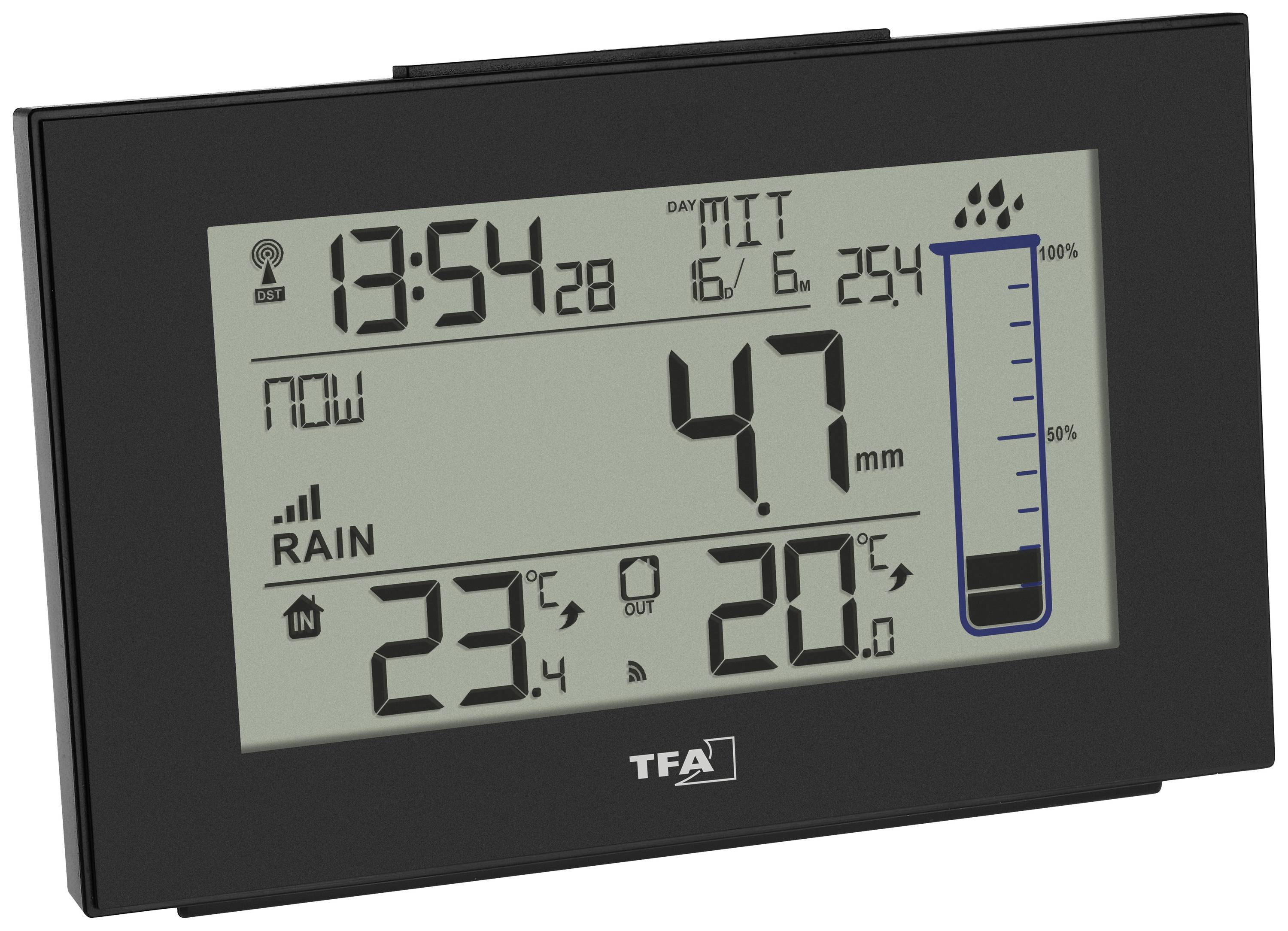 TFA Dostmann 47.3006.01 Funk-Regenmesser