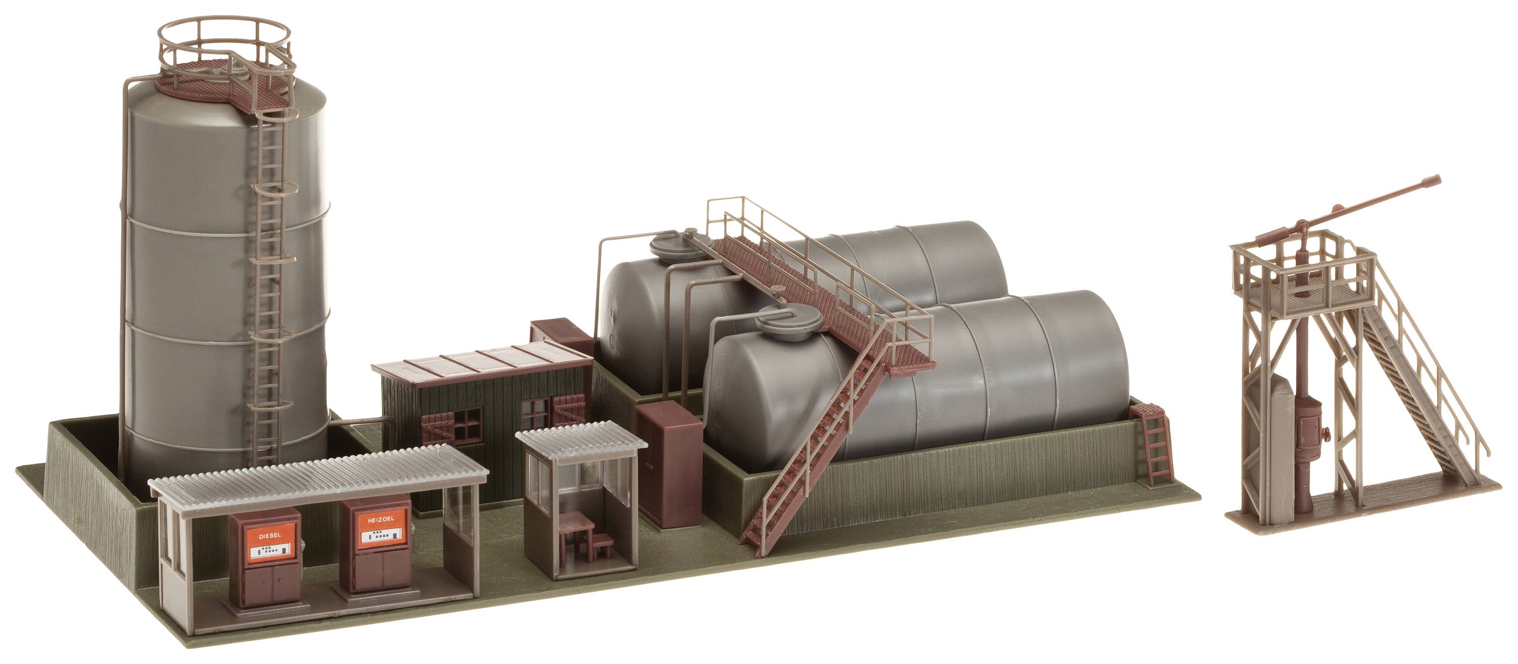 Faller 120157 H0 Öllager mit Dieseltankstelle
