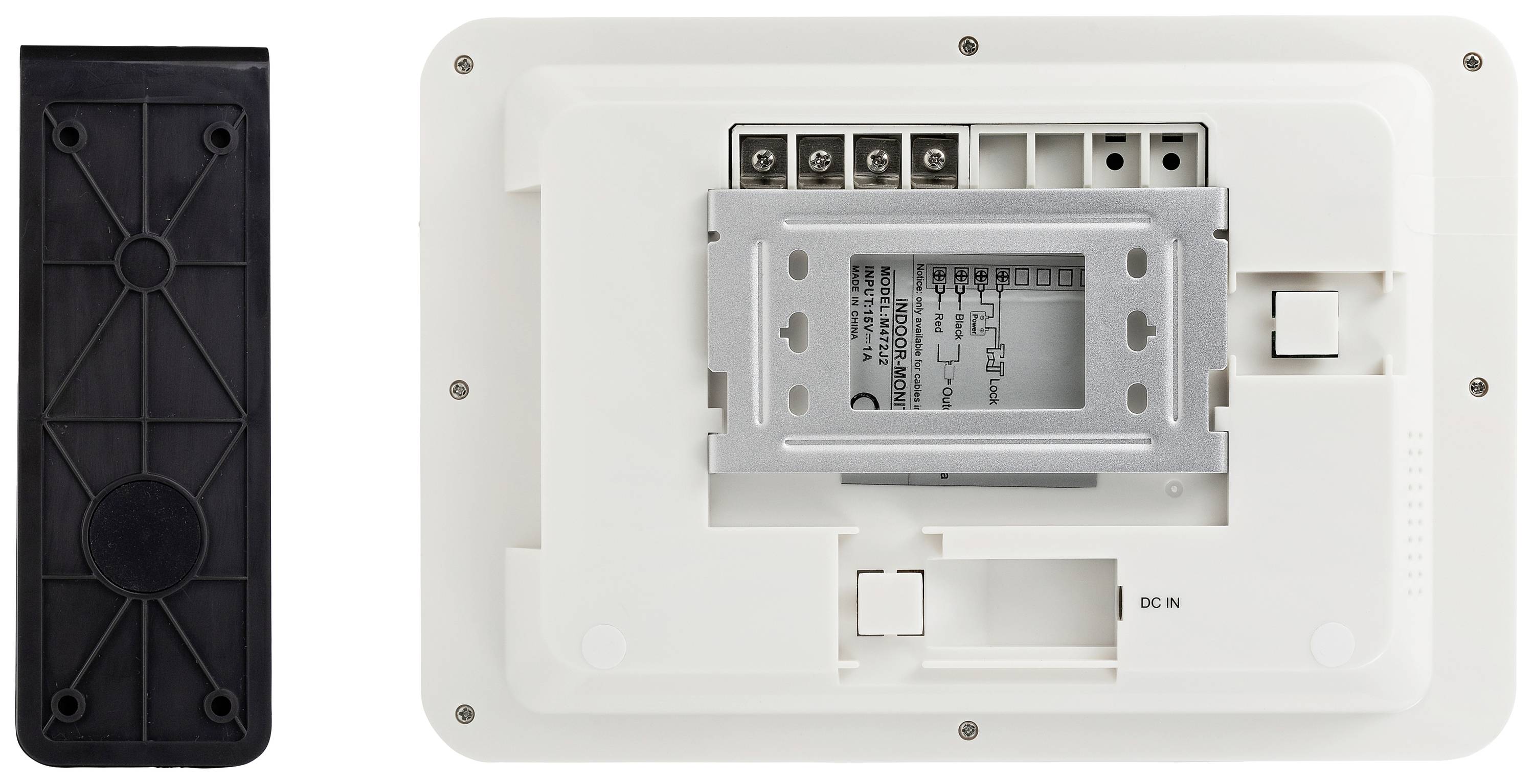 Byron DIC-24312 Video-Türsprechanlage Kabelgebunden Komplett-Set