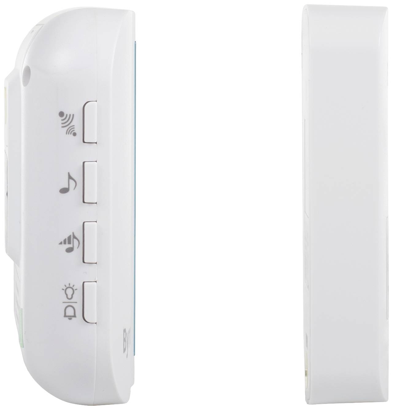 Byron DBY-23441 Klingel batterielos Weiß