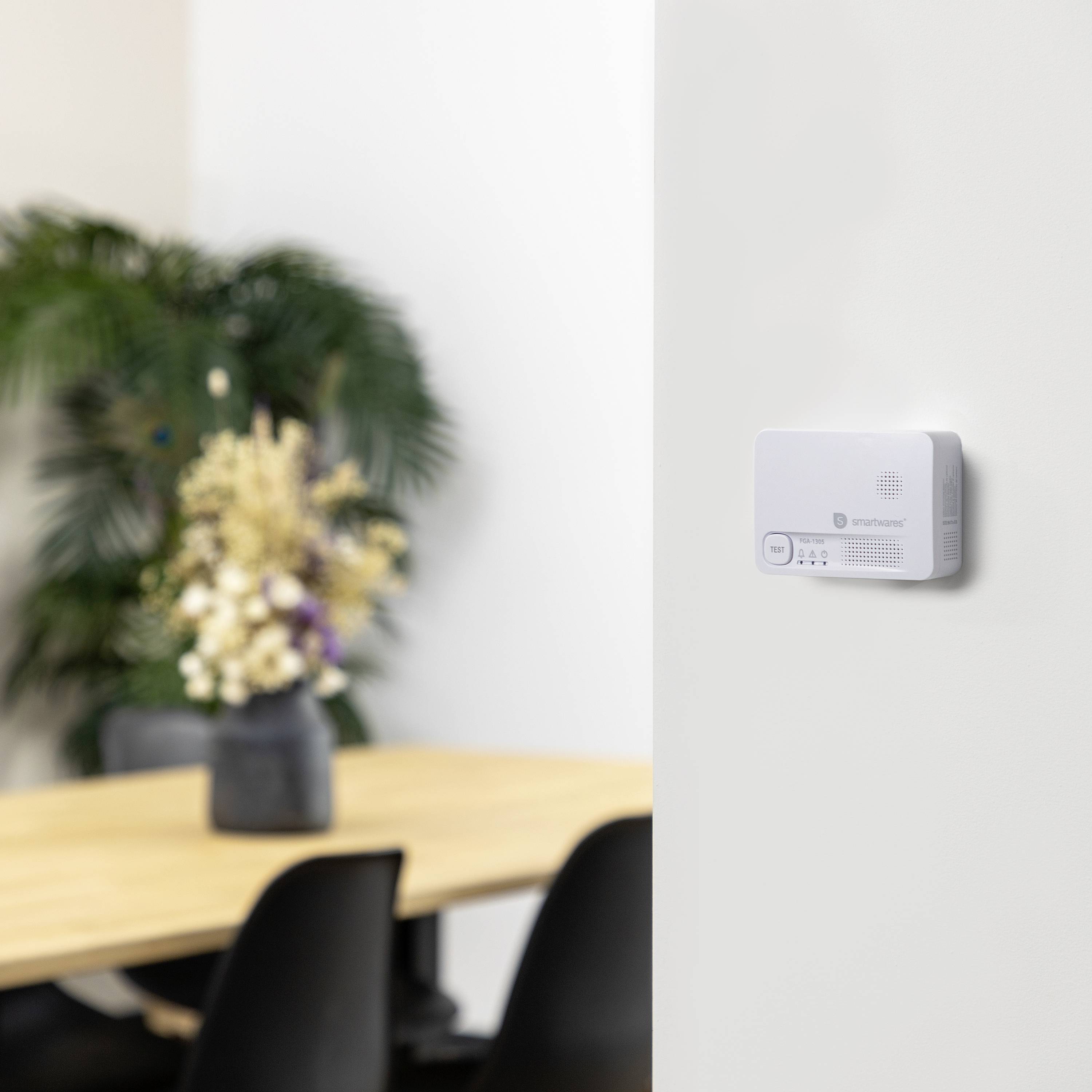 Smartwares FGA-13051 Kohlenmonoxid-Melder inkl. 5 Jahres-Batterie batteriebetrieben detektiert Kohlenmonoxid