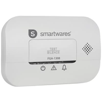 Smartwares FGA-13081 Kohlenmonoxid-Melder batteriebetrieben detektiert Kohlenmonoxid Smartwares FGA-13081 Kohlenmonoxid-Melder batteriebetrieben detektiert Kohlenmonoxid