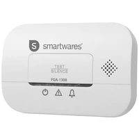 Smartwares FGA-13081 Kohlenmonoxid-Melder batteriebetrieben detektiert Kohlenmonoxid Smartwares FGA-13081 Kohlenmonoxid-Melder batteriebetrieben detektiert Kohlenmonoxid