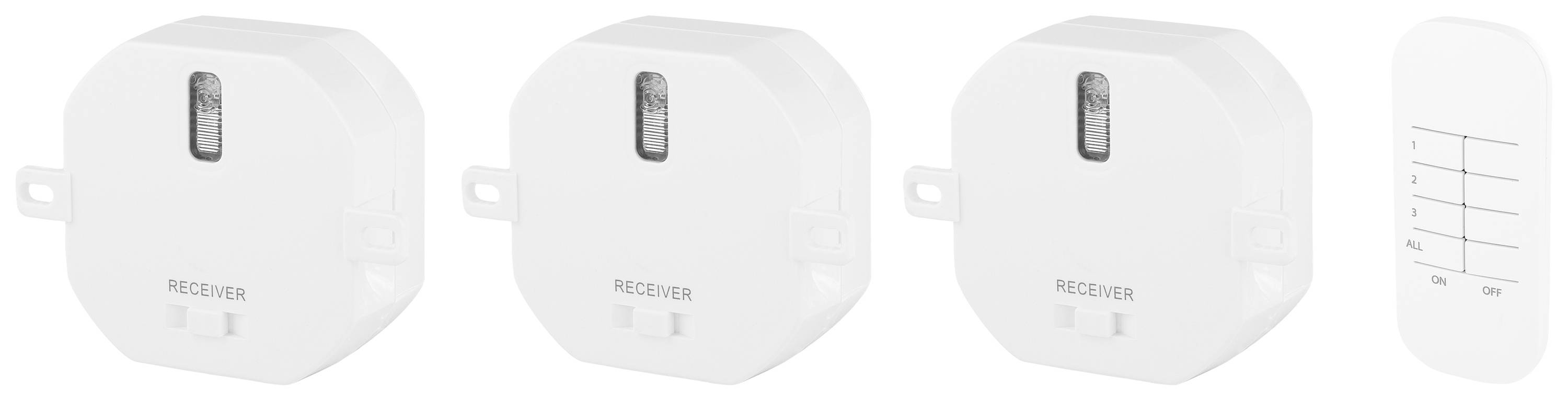 Smartwares SH4-99557 FSK 433 MHz Funk-Schalter, Fernbedienung SH4-99557