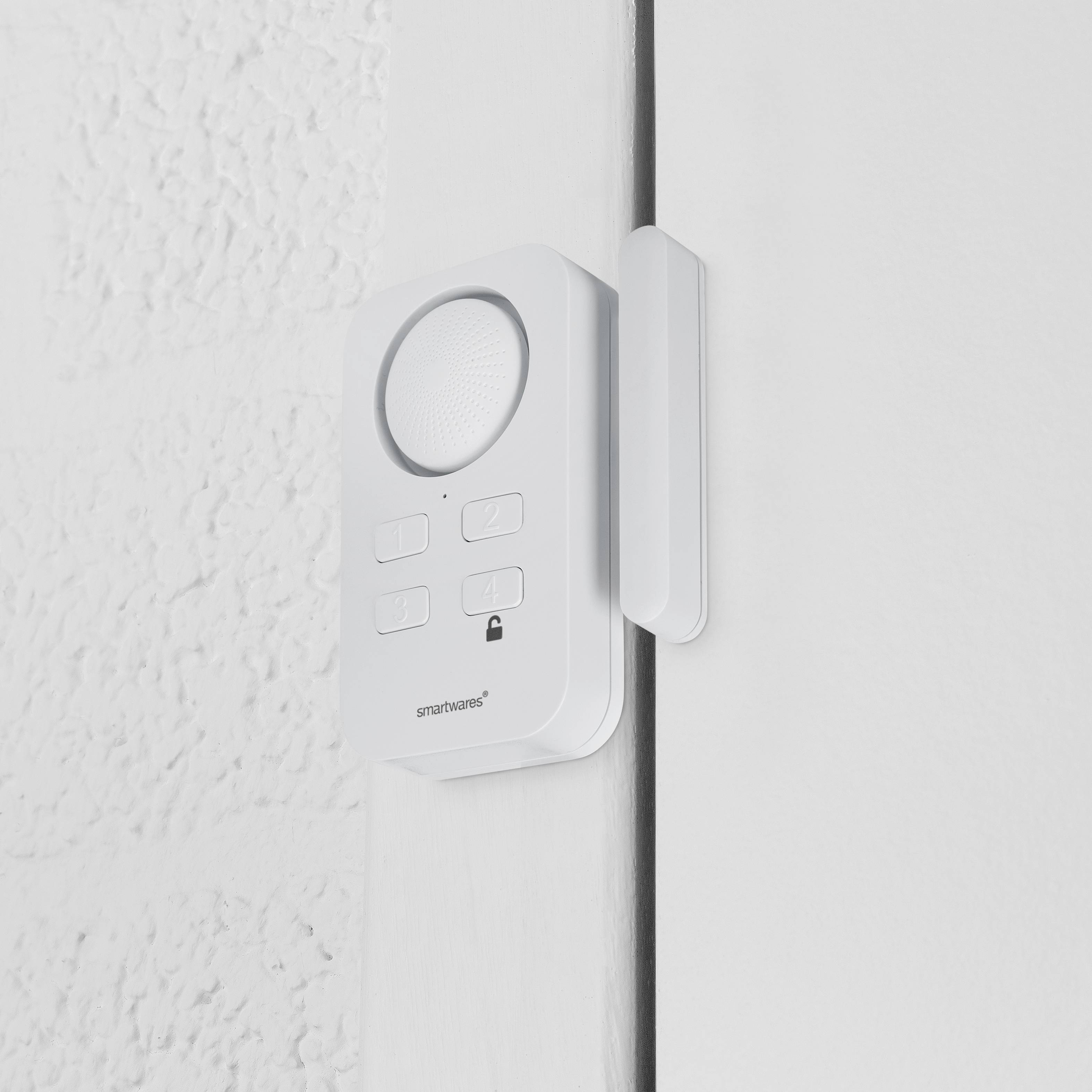Smartwares Tür-/Fensteralarm SMA-40252 Weiß 100 dB SMA-40252