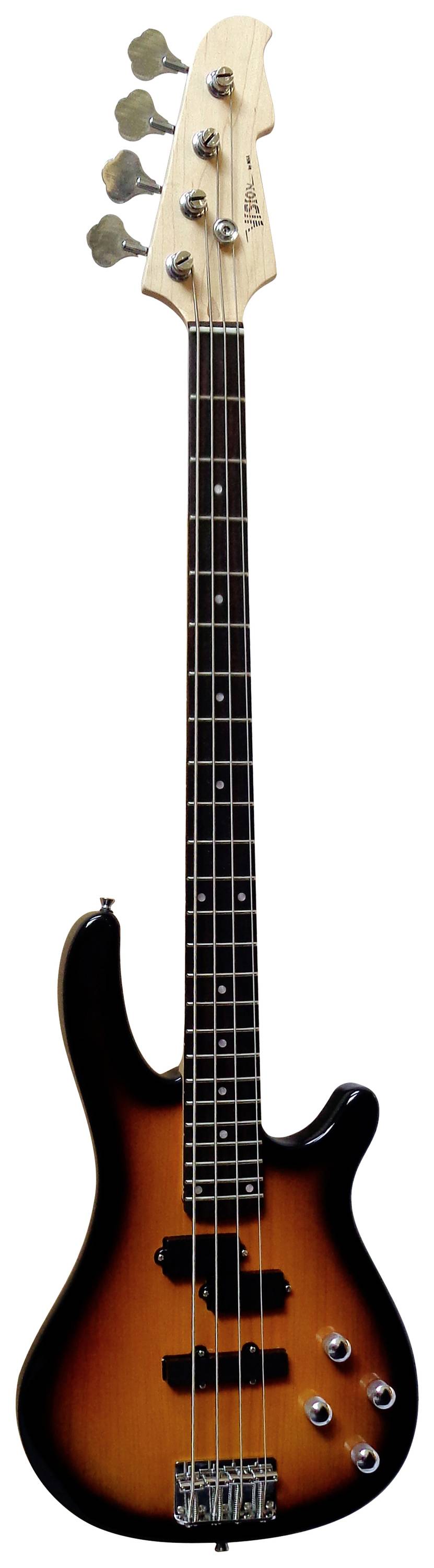 MSA Musikinstrumente JB 8 SB Set B 25 E-Bass Holz inkl. Verstärker