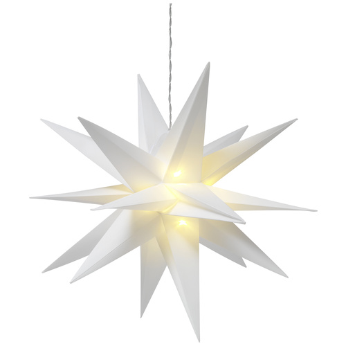 Sygonix SY-5149666 Weihnachtsstern Warmweiß LED Timer