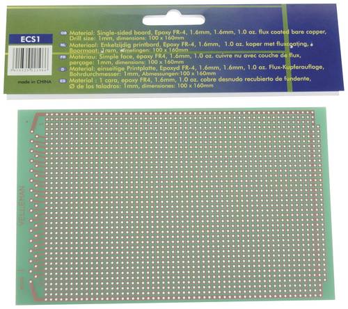Velleman ECS1 Europlatine (L x B) 16 mm x 10 mm Inhalt 1 St.