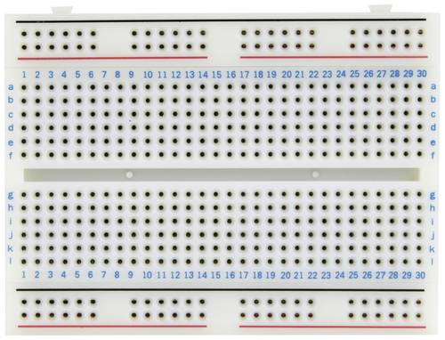 Velleman Steckplatine (L x B x H) 81 x 9 x 62 mm 1 St.