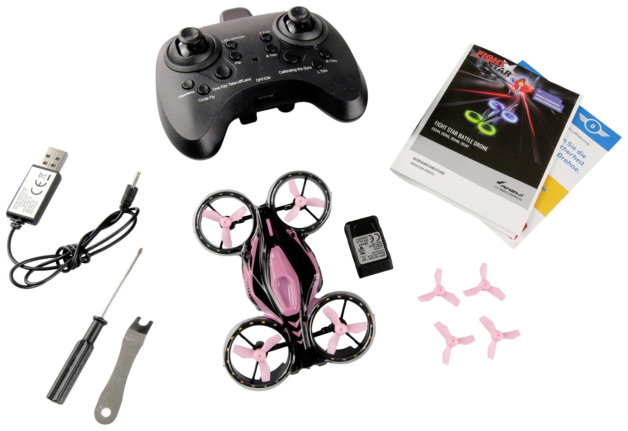Amewi FightStar Battle Drone Quadrocopter RtF
