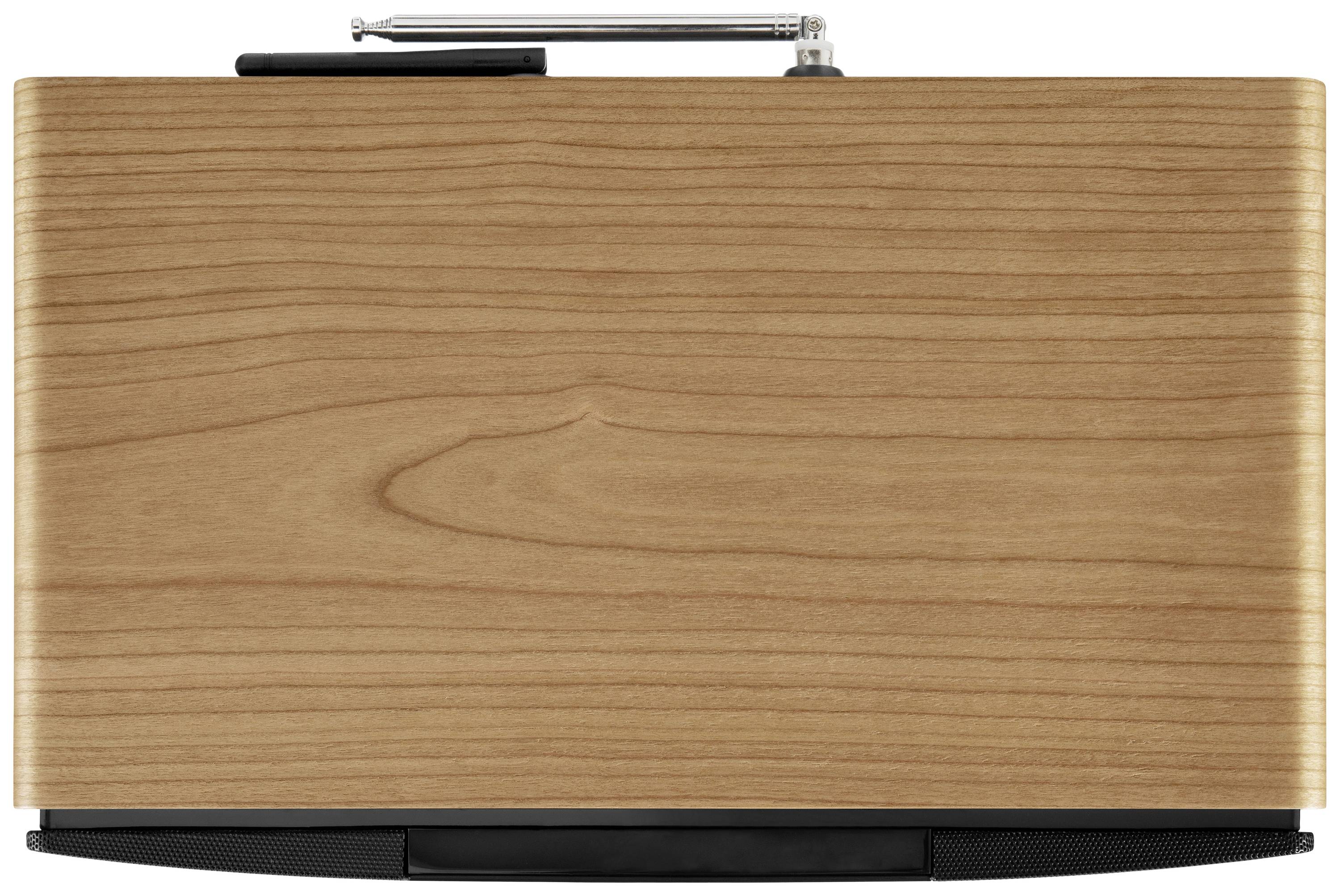 Sangean DDR-66 BT Internet CD-Radio Internet, DAB+, FM CD, USB, SD, AUX, Bluetooth®, Internetradio Aufnahmefunktion, Weckfunktion Schwarz, Walnuss