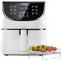 Cosori CP158-AF-RXW Heißluft-Fritteuse 5.5l 1700W Antihaftbeschichtung, BPA-frei, mit Display, Timerfunktion, Überhitzungsschutz Cosori CP158-AF-RXW Heißluft-Fritteuse 5.5l 1700W Antihaftbeschichtung, BPA-frei, mit Display, Timerfunktion, Überhitzungsschutz
